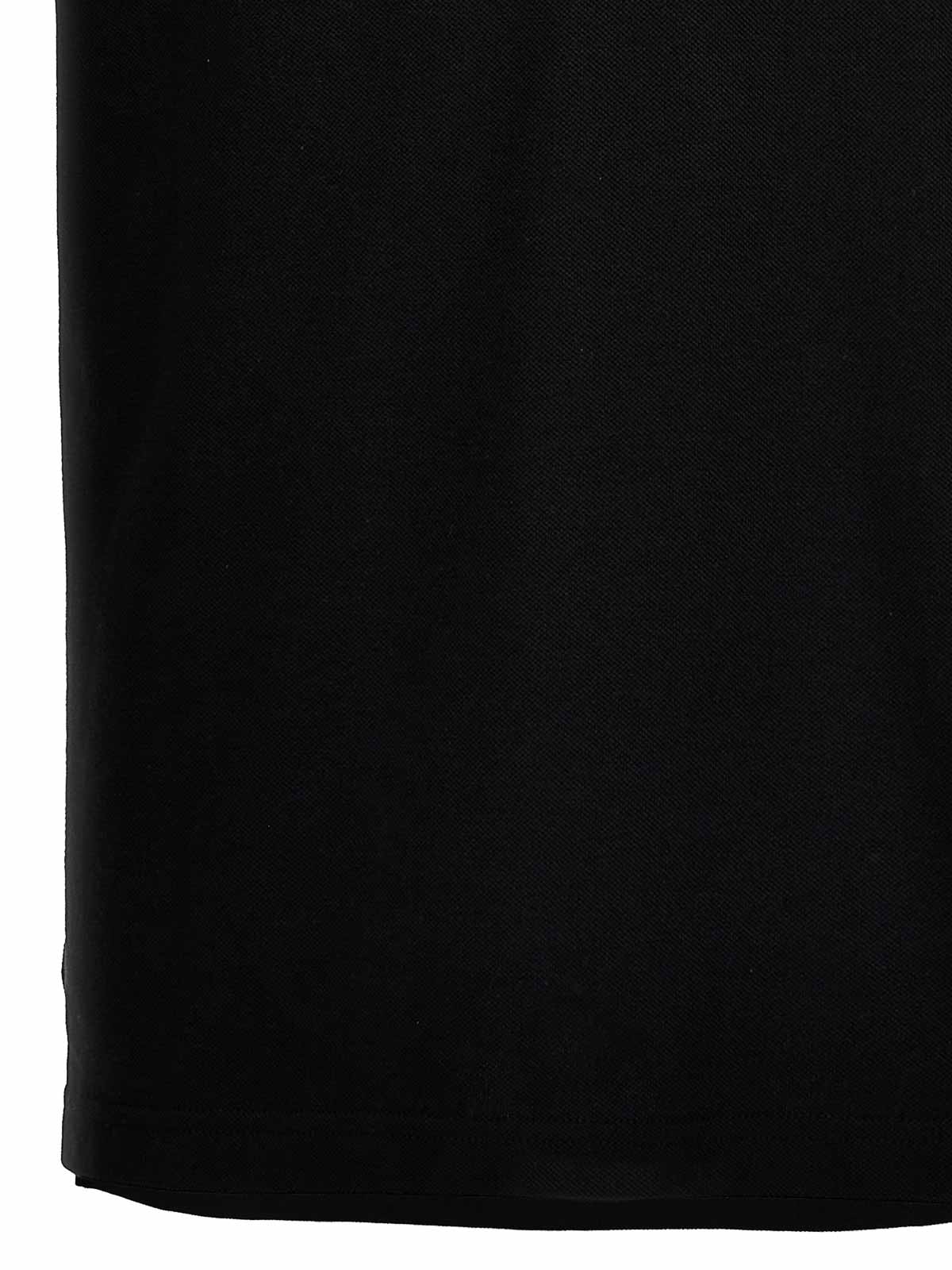 Shop Etro Logo Embroidery Polo Shirt In Negro