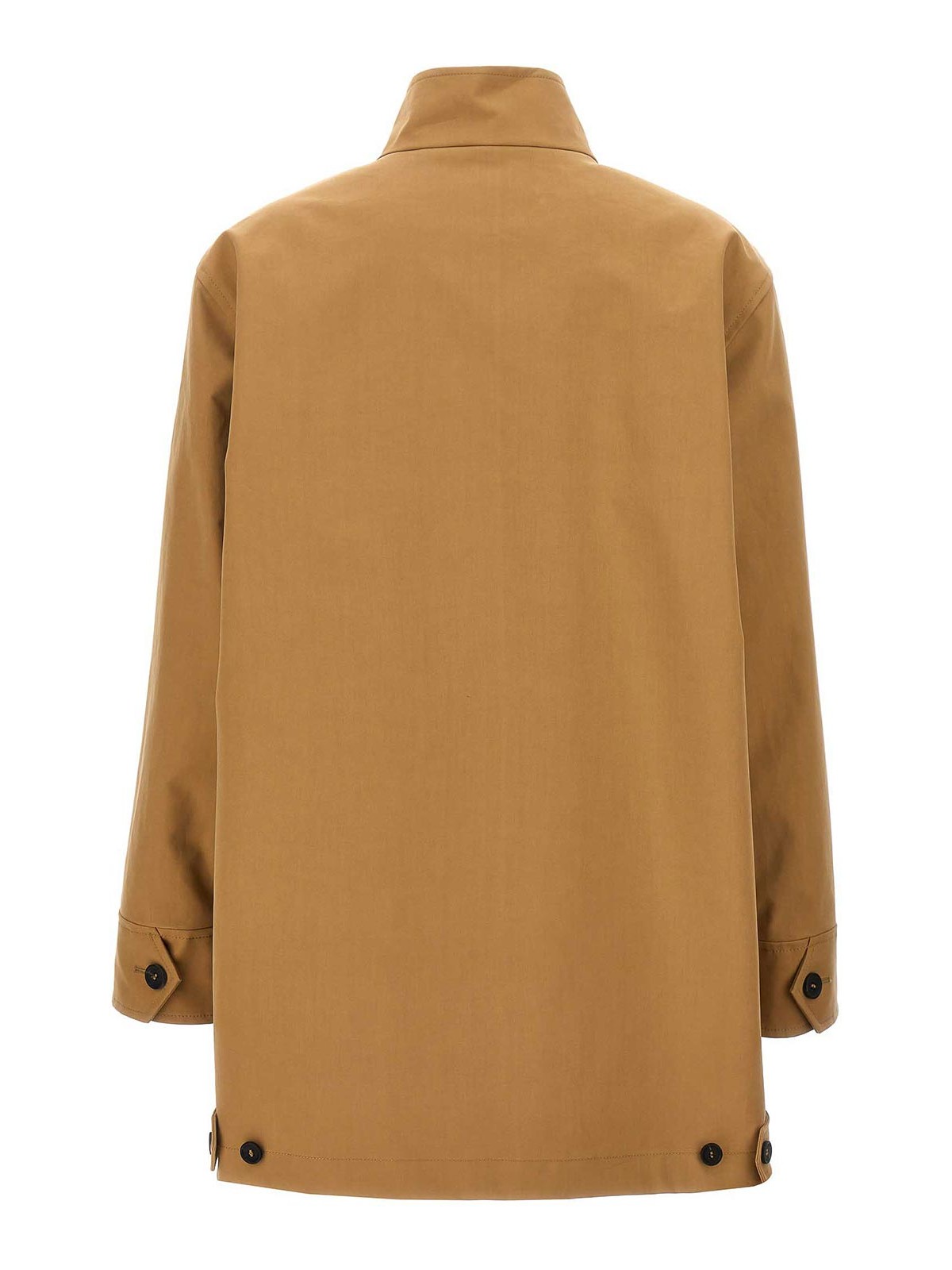 Fabiana Filippi Cotton Trench Coat - Beige|CTD264F196I905VRU