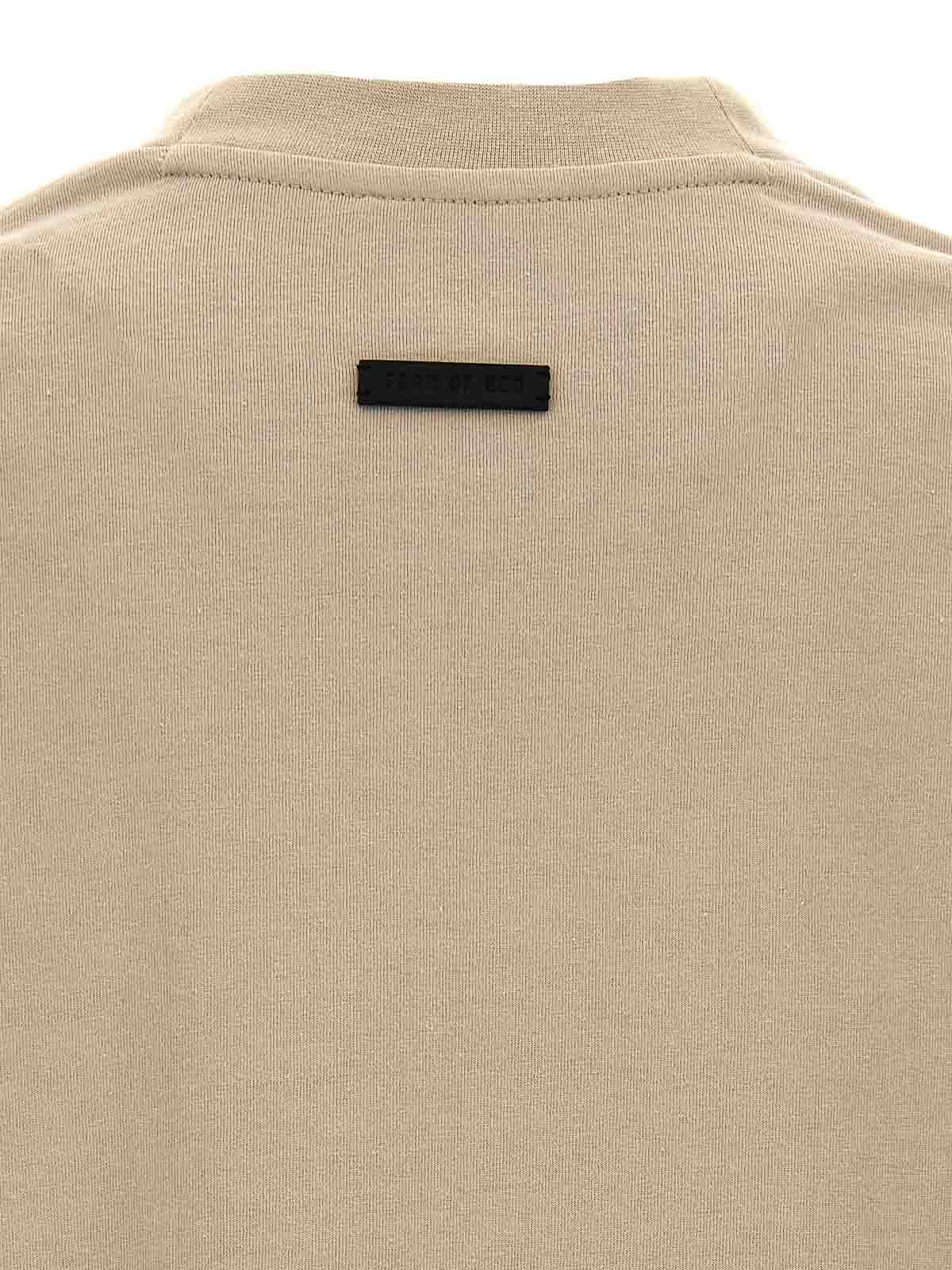 Shop Fear Of God Lounge T-shirt In Grey