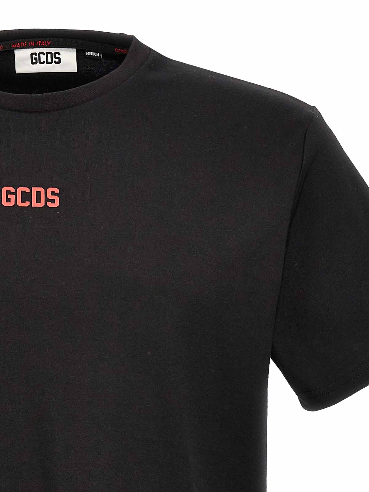 Shop Gcds Basic Logo T-shirt In Black