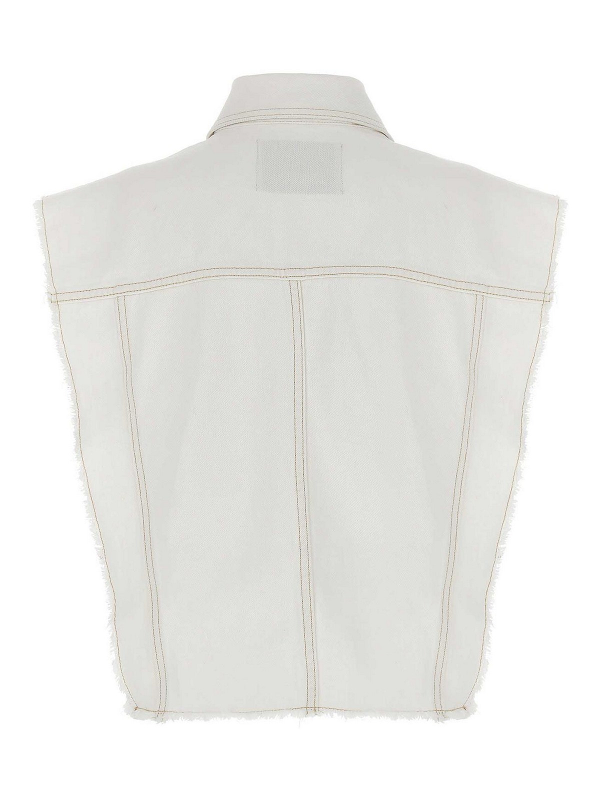 Shop Isabel Marant Chaleco - Tyra In Blanco
