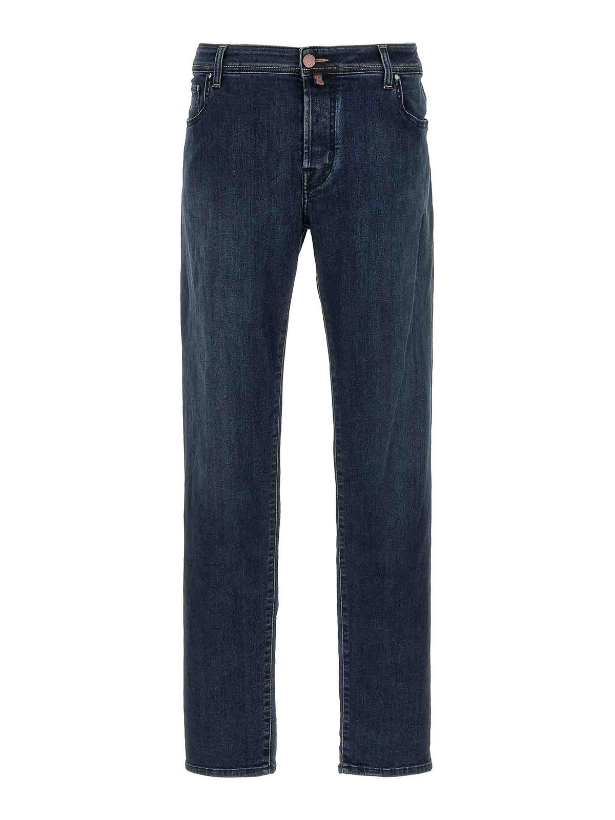 Jacob Cohen Bard Jeans Stone Button In Blue