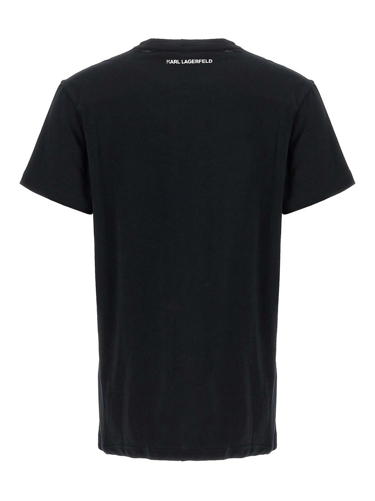 Shop Karl Lagerfeld Ikonik 20 Choupette T-shirt In Black