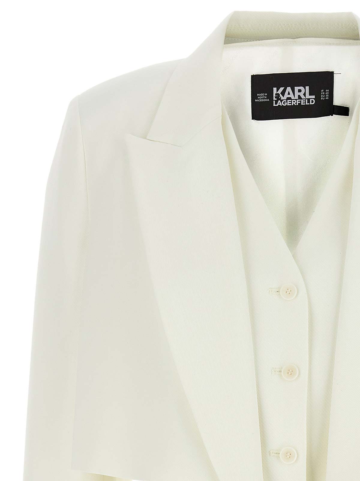 Shop Karl Lagerfeld Blazer - Blanco