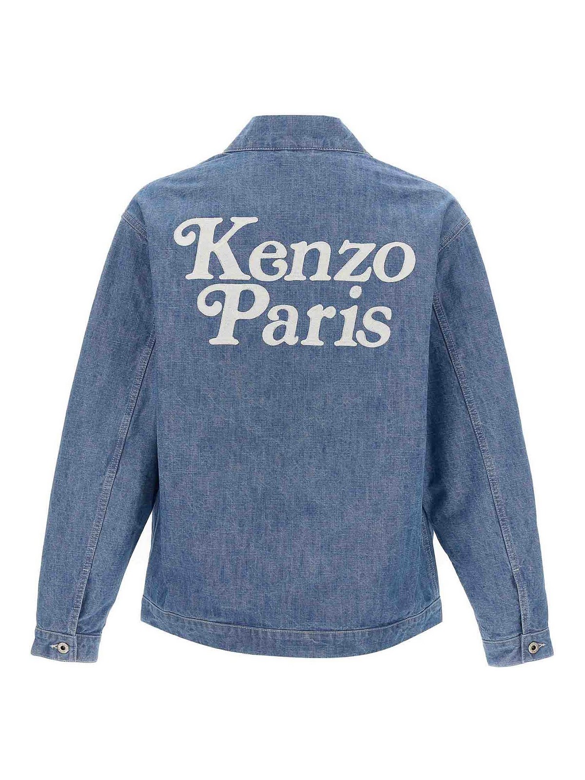 Shop Kenzo Kimono In Azul Claro