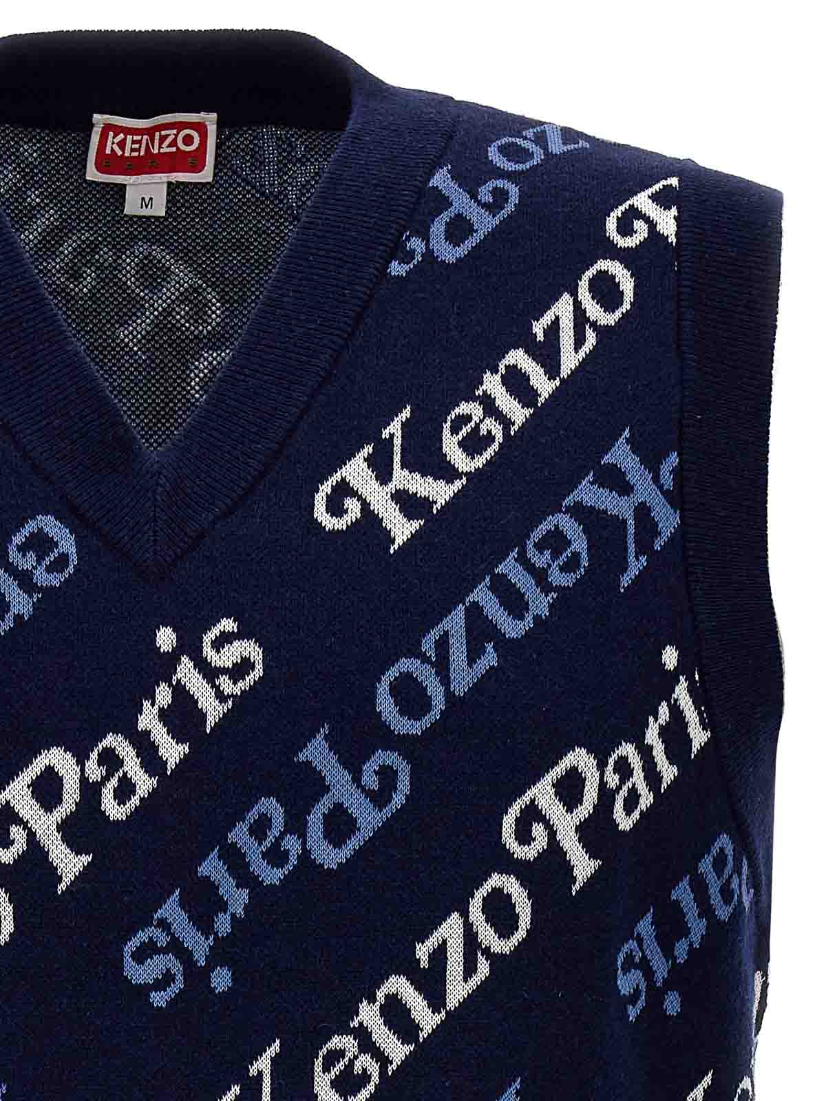 Shop Kenzo By Vest Vest In Azul