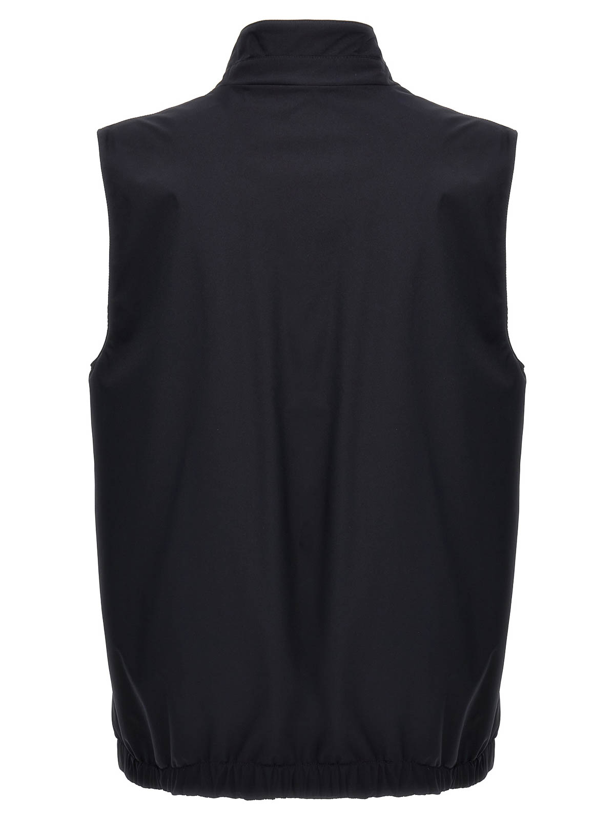 Shop Kiton Reversible Vest In Azul