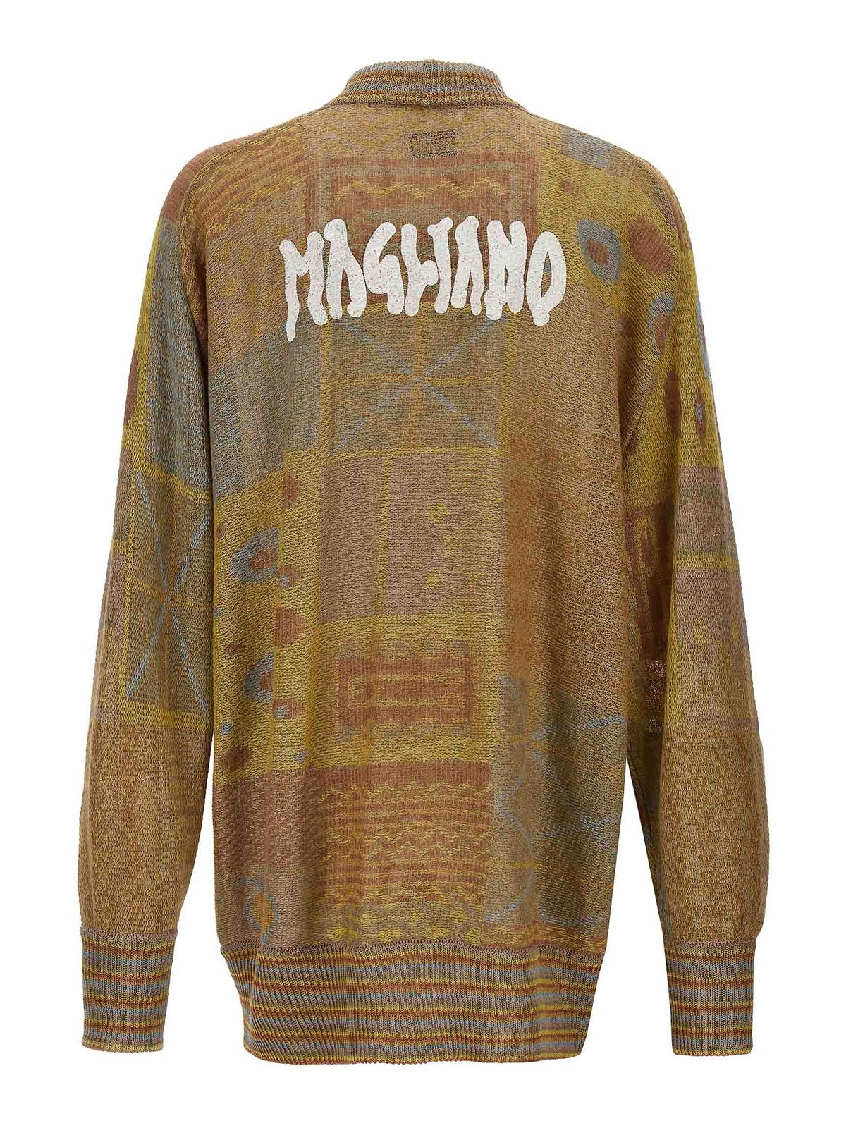 Shop Magliano Grampa Cardigan In Beis