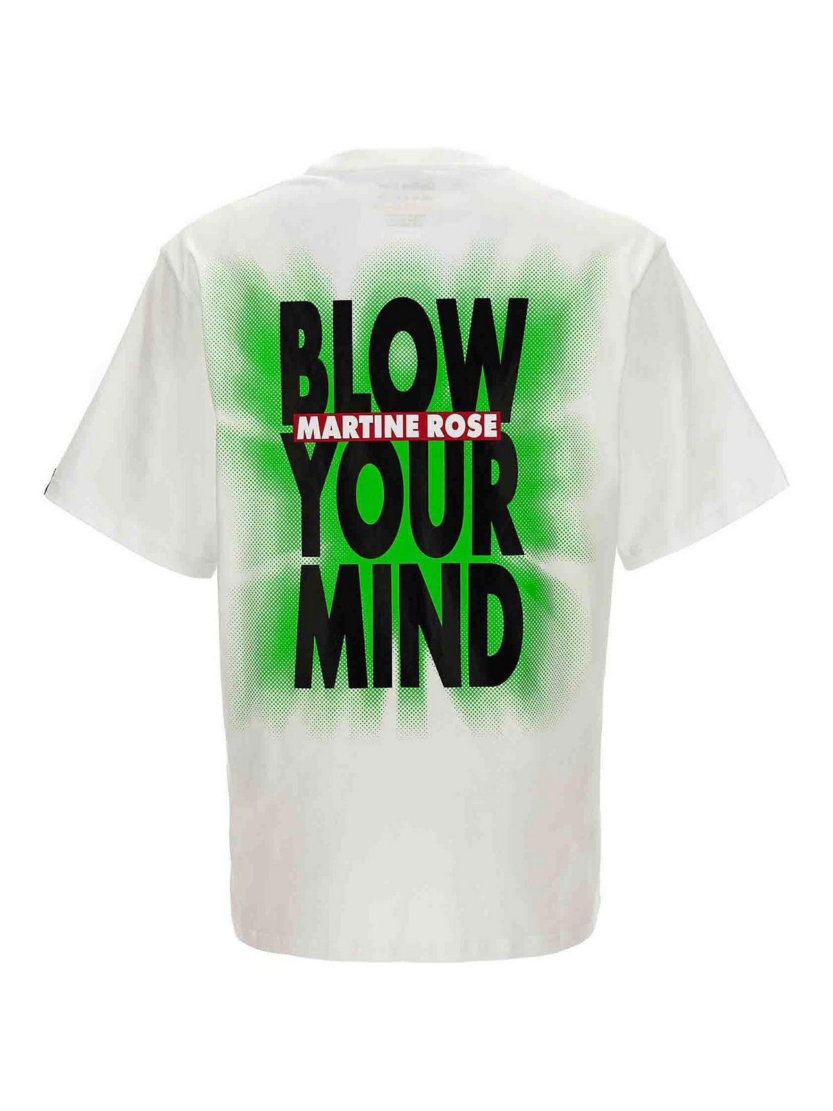 Shop Martine Rose Blow Your Mind T-shirt In Blanco