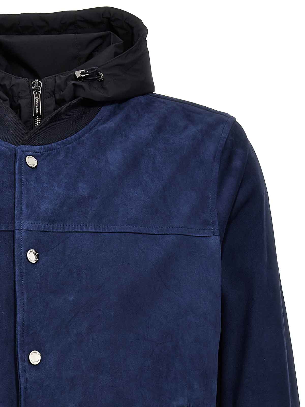 Shop Moorer Darren-ur Jacket In Azul