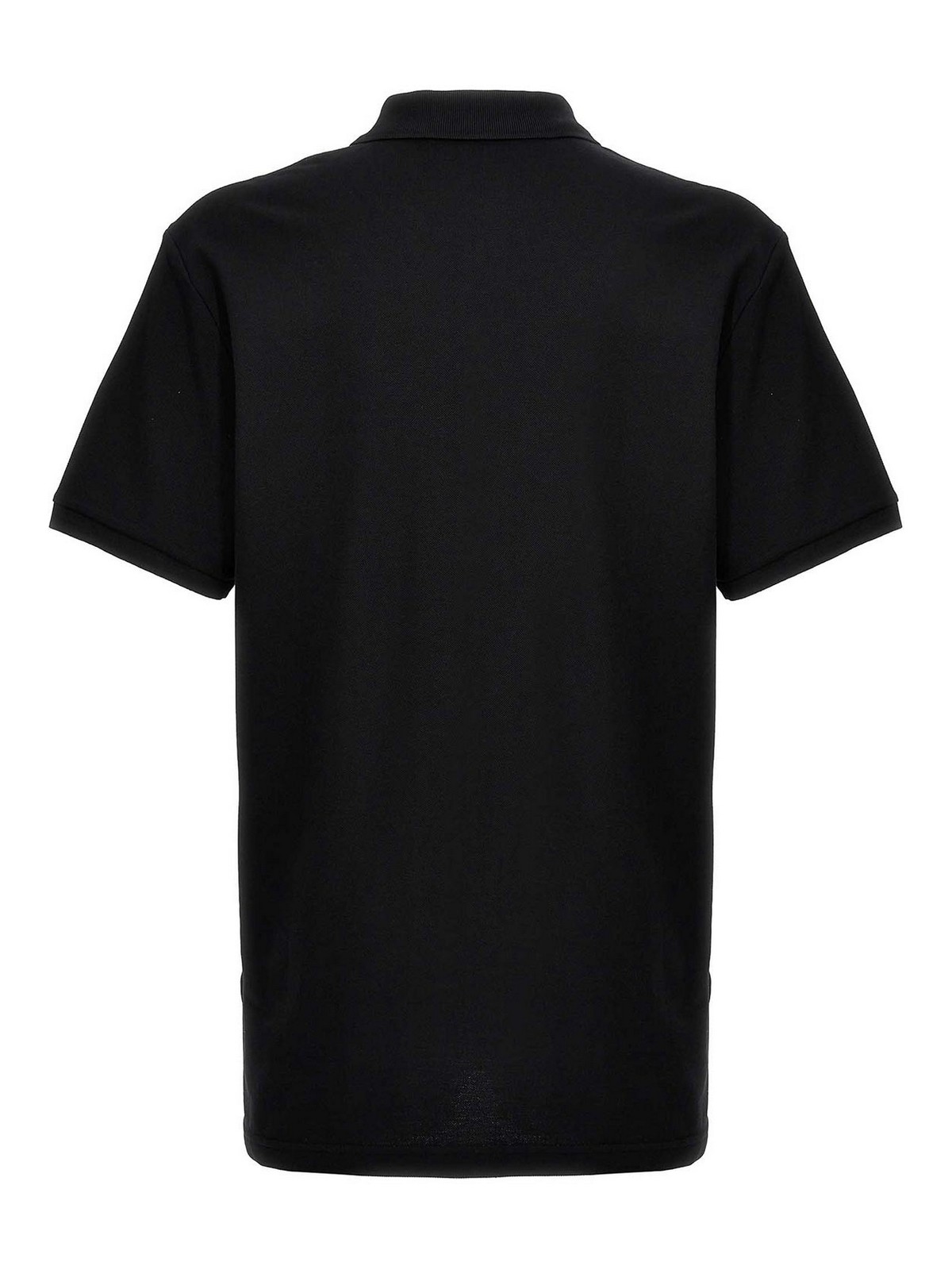 Shop Moschino In Love We Trust Polo Shirt In Negro