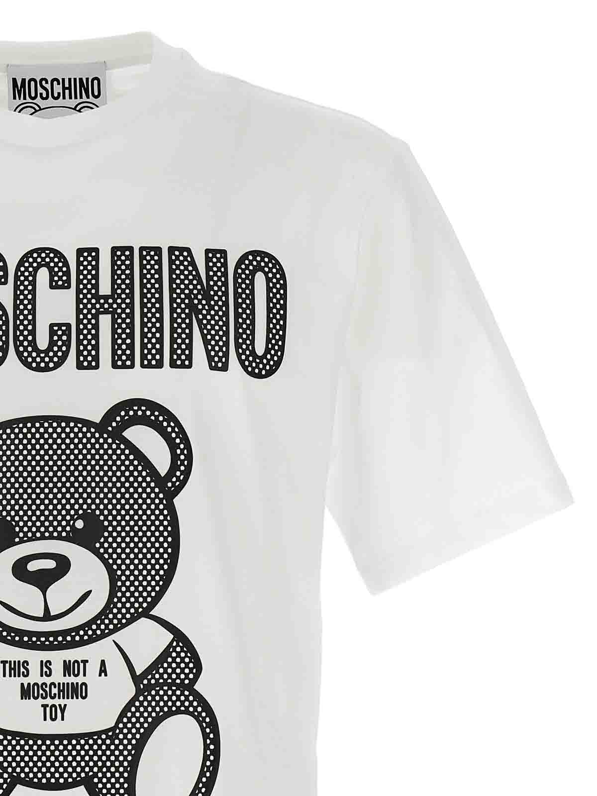 Moschino Tシャツ - 白 - ホワイト - メンズ | 072720411001