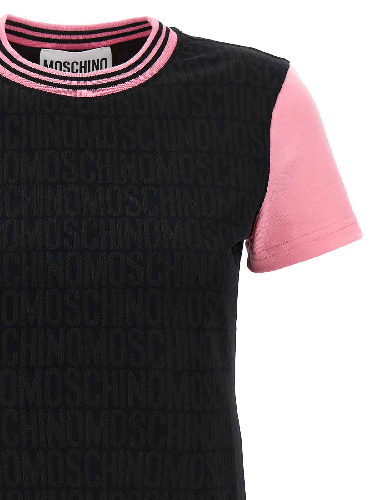 Shop Moschino Camiseta - Logo In Negro