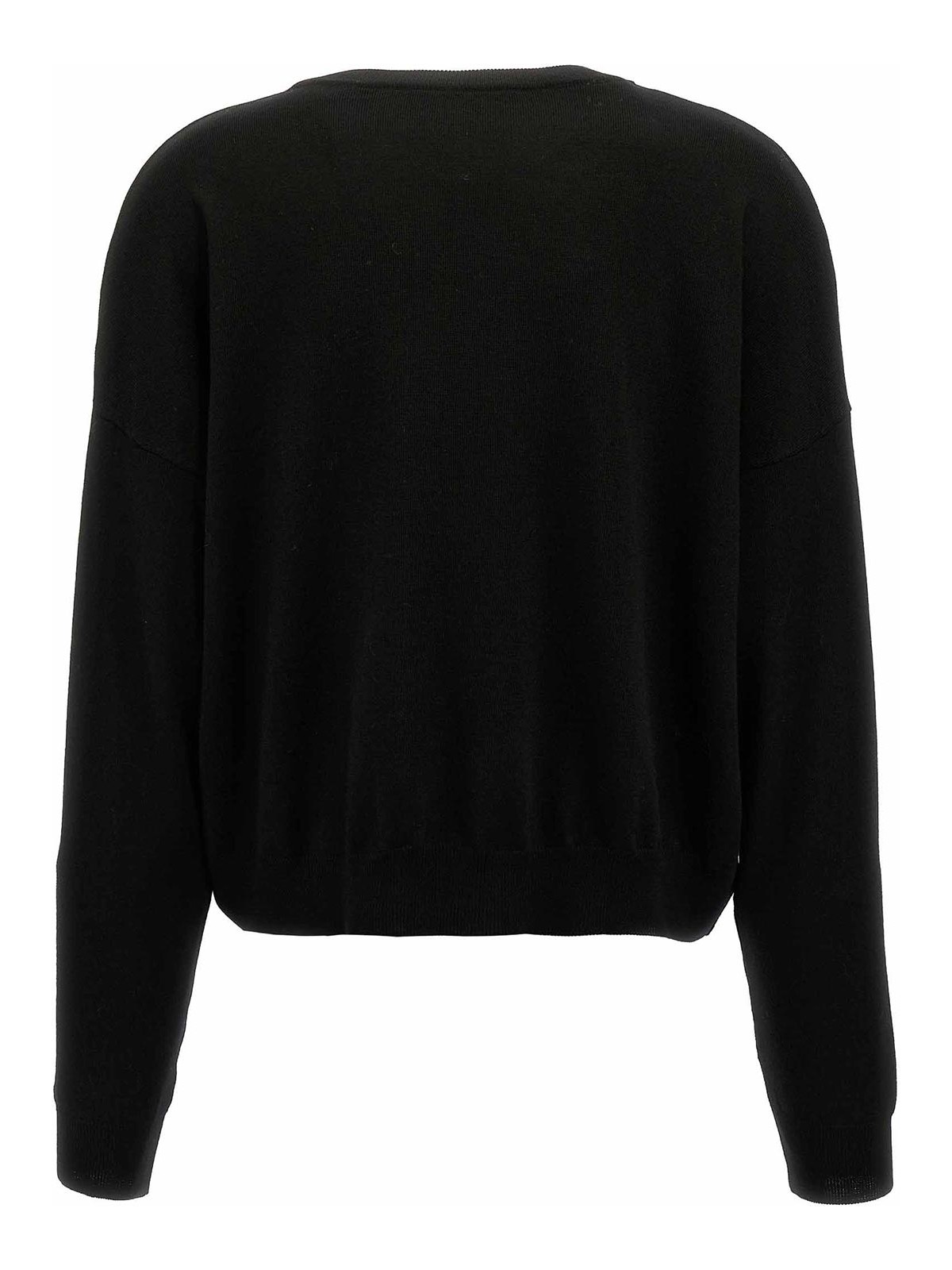 Shop Moschino Bubble Bobble Sweater In Negro