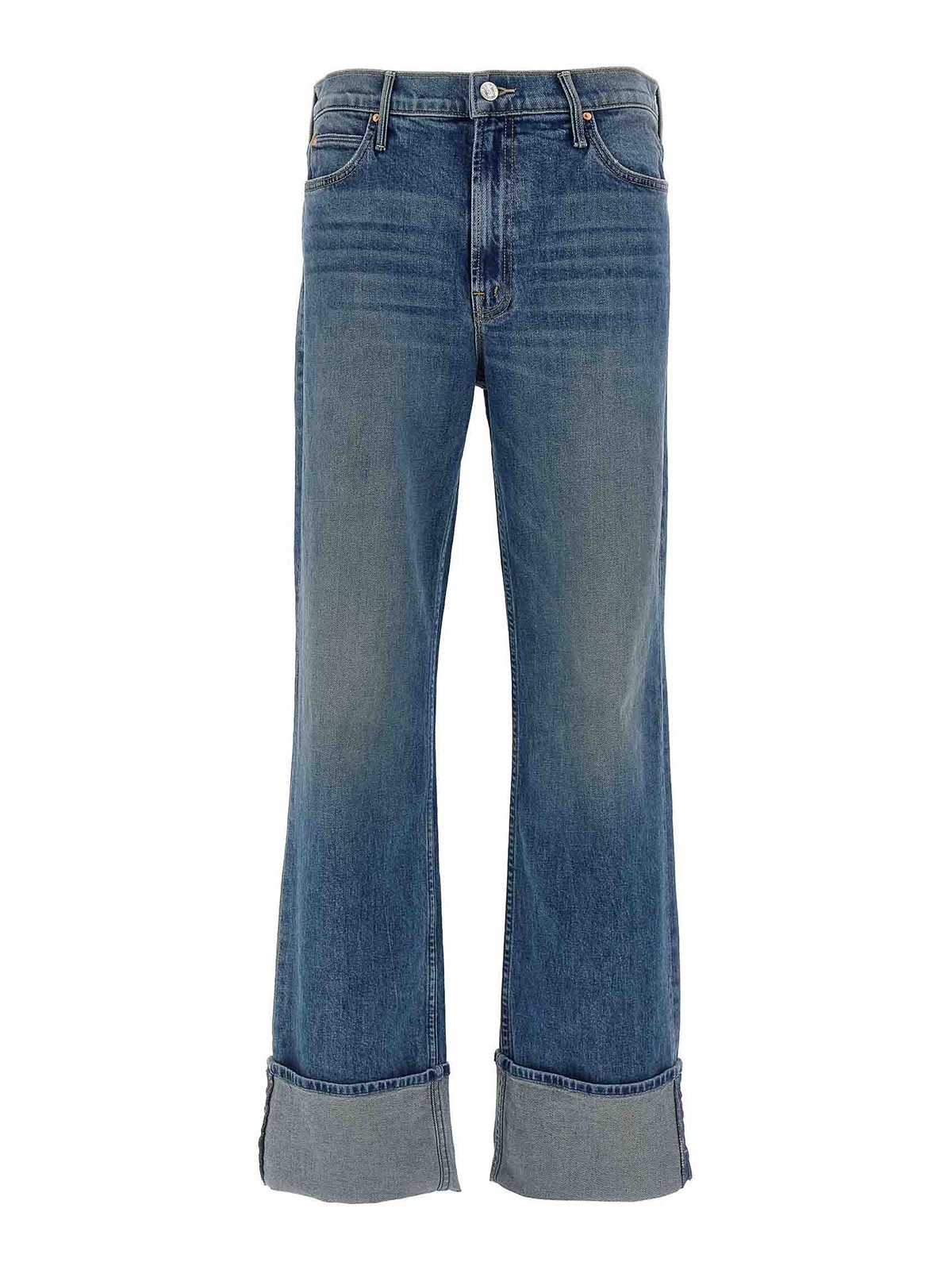 Shop Mother Jeans Boot-cut - Azul Claro