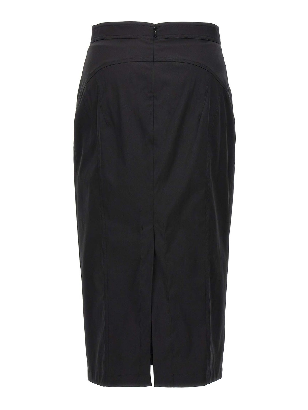 Shop N°21 Longuette Skirt In Negro