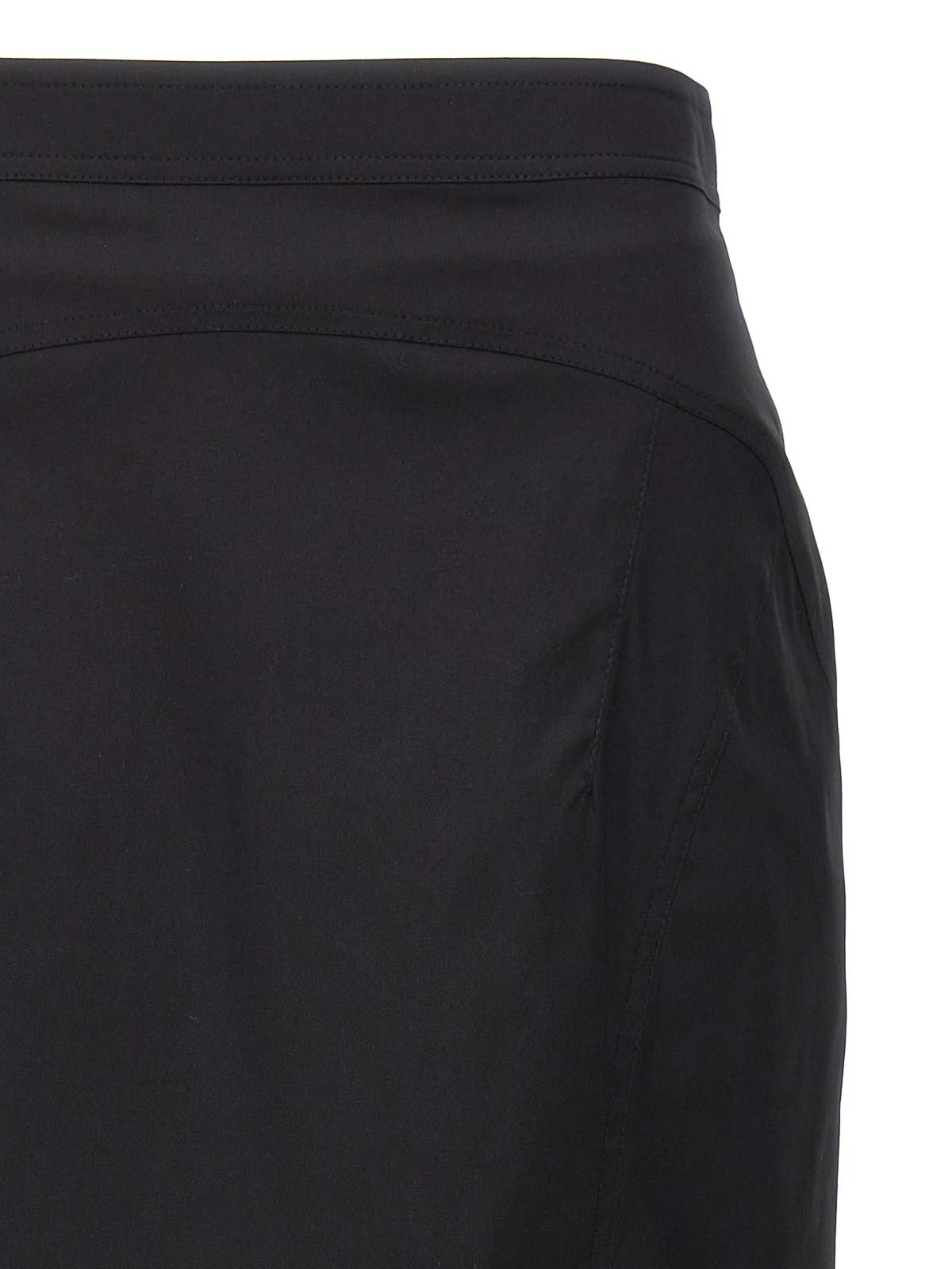 Shop N°21 Longuette Skirt In Negro