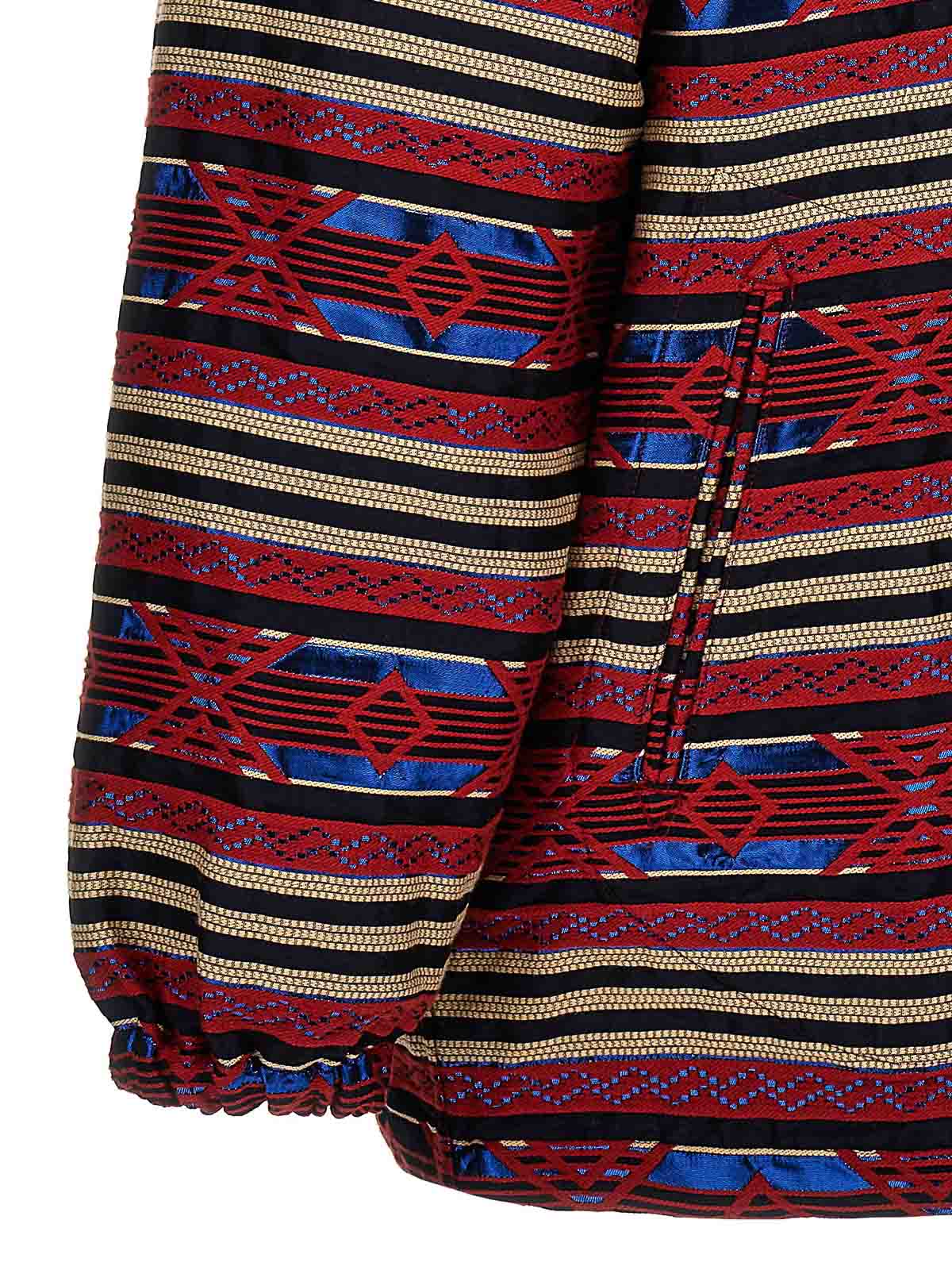Shop Needles Patterned Jacket In Multicolor