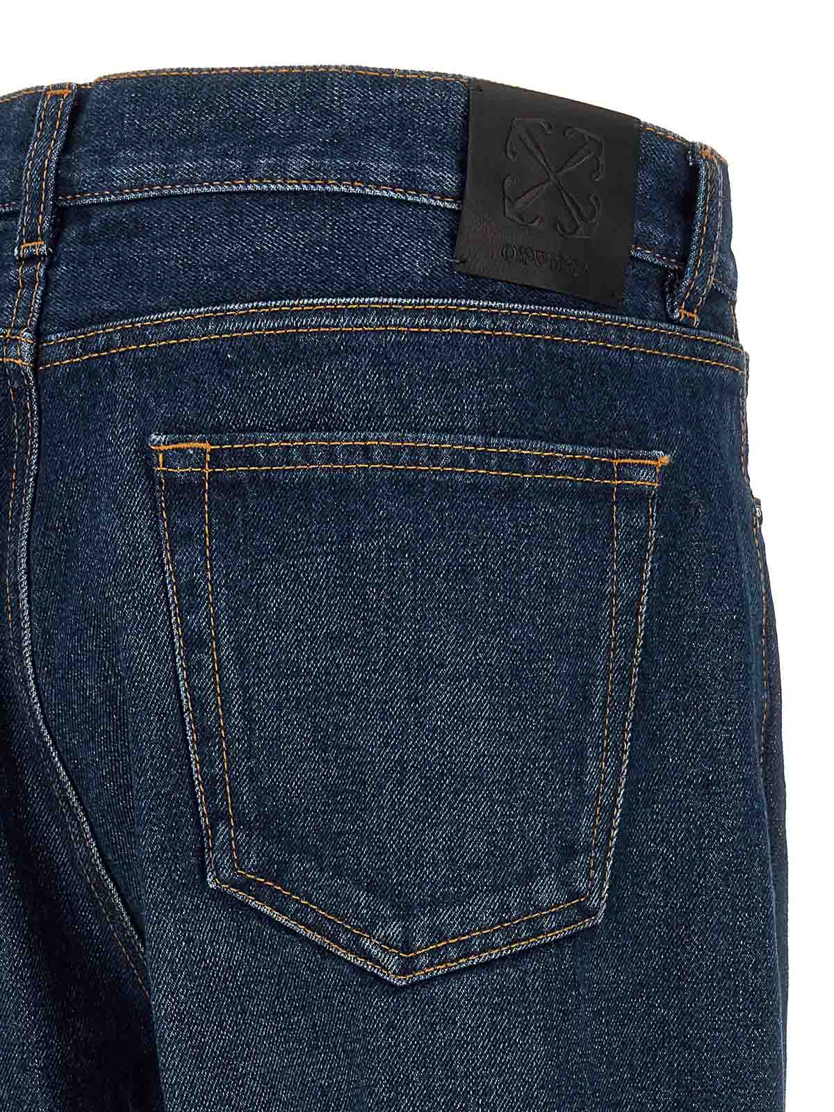 Shop Off-white Jeans Boot-cut - Azul