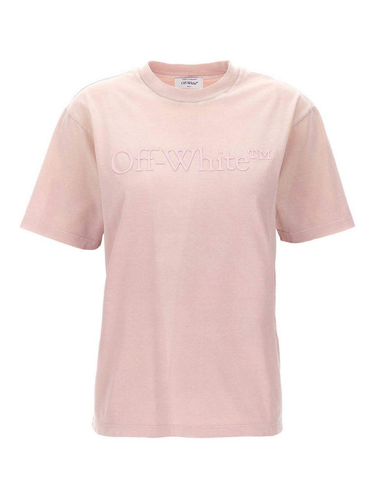 Shop Off-white Laundry Casual T-shirt In Color Carne Y Neutral