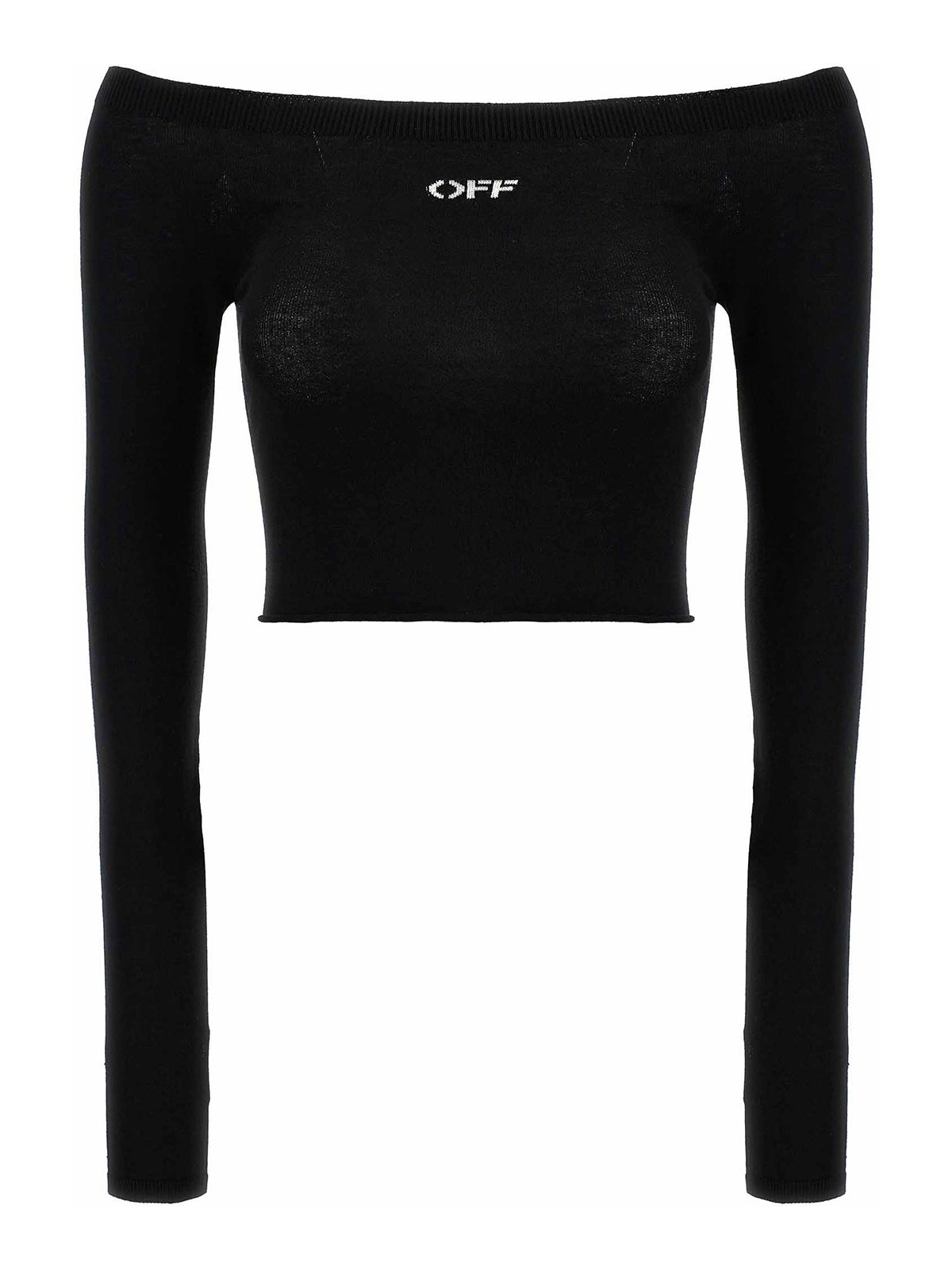 Shop Off-white Off Stamp Top In Negro