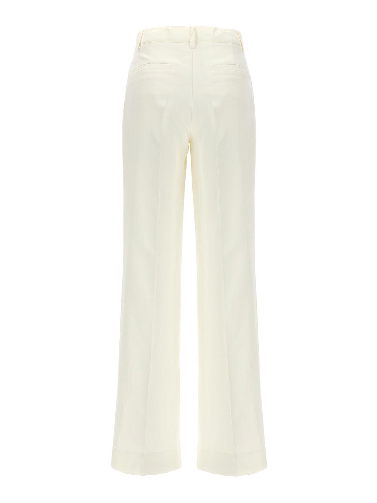 Shop P.a.r.o.s.h Palazzo Pants In White