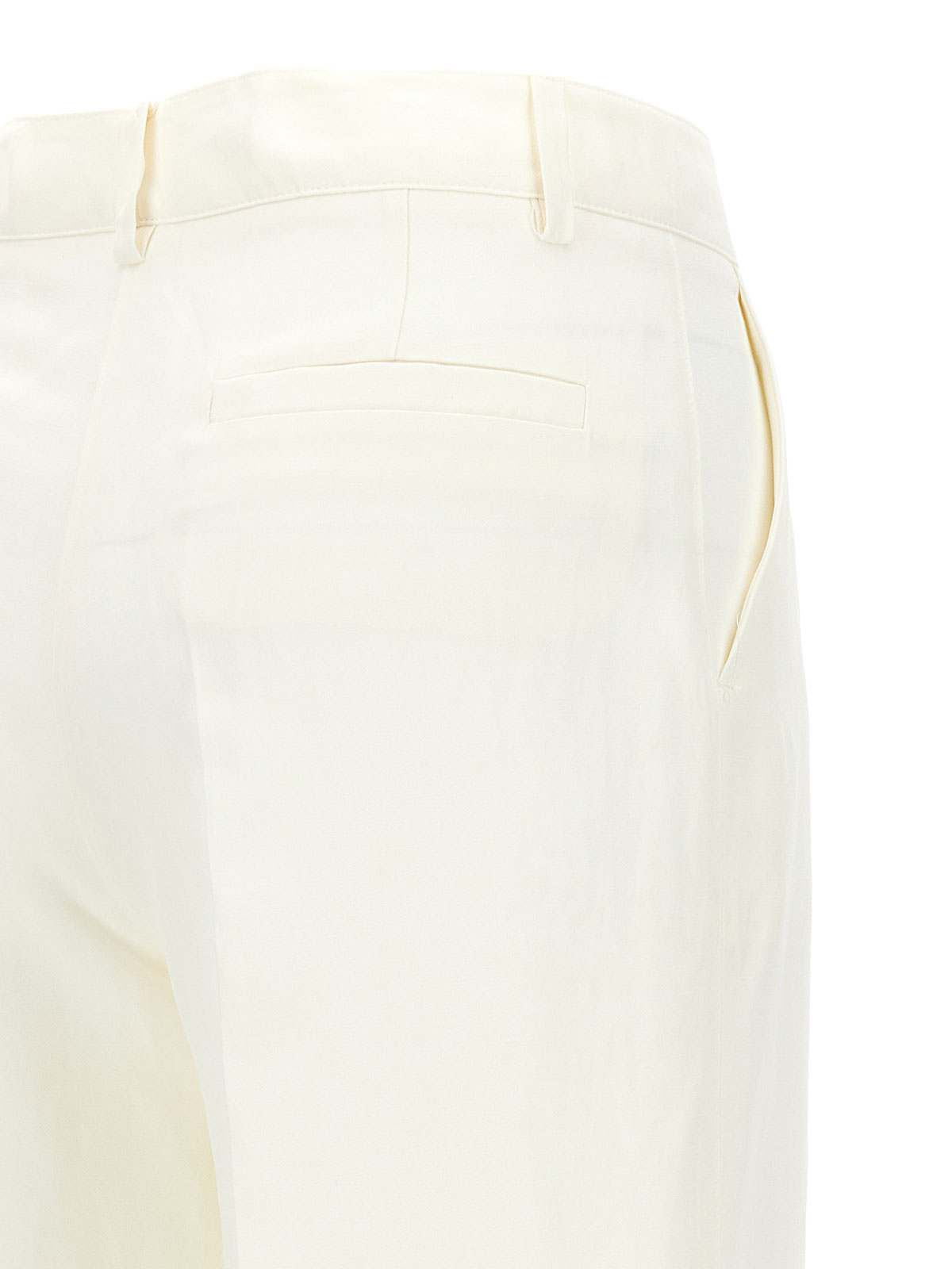 Shop P.a.r.o.s.h Palazzo Pants In White