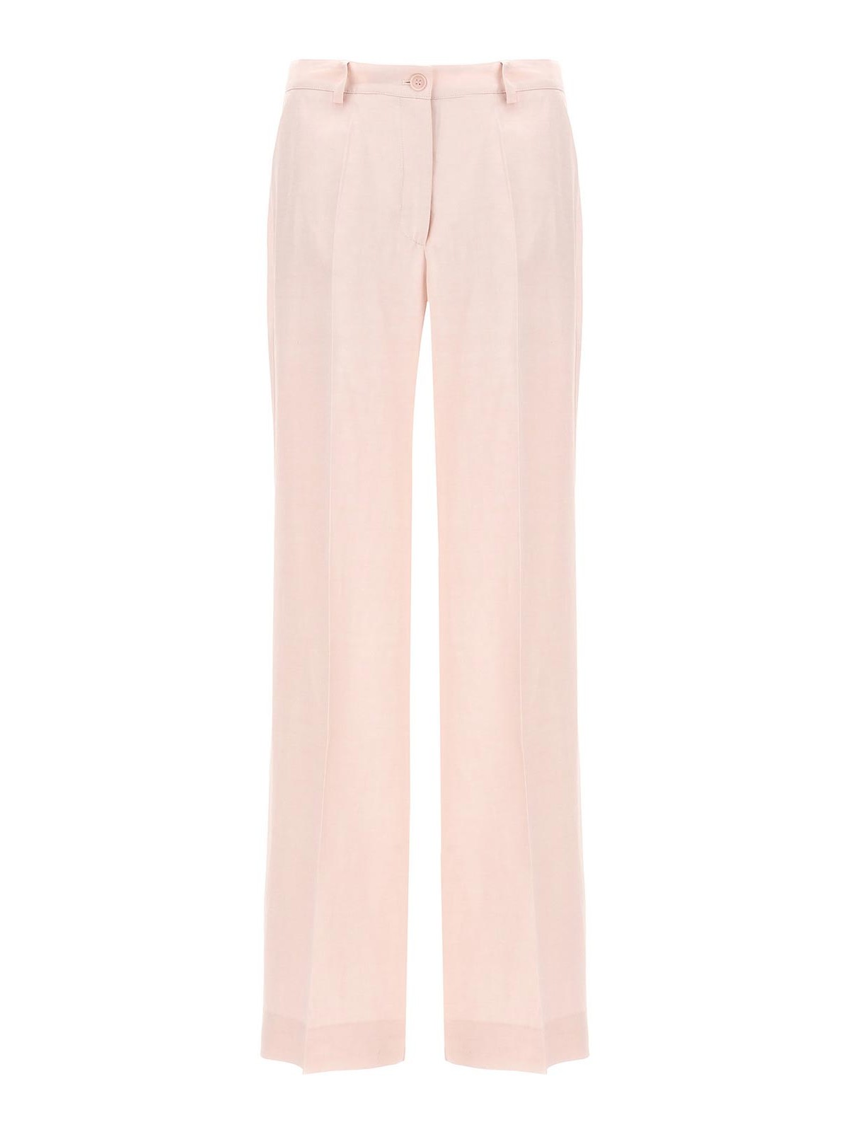 Shop P.a.r.o.s.h Palazzo Pants In Nude & Neutrals