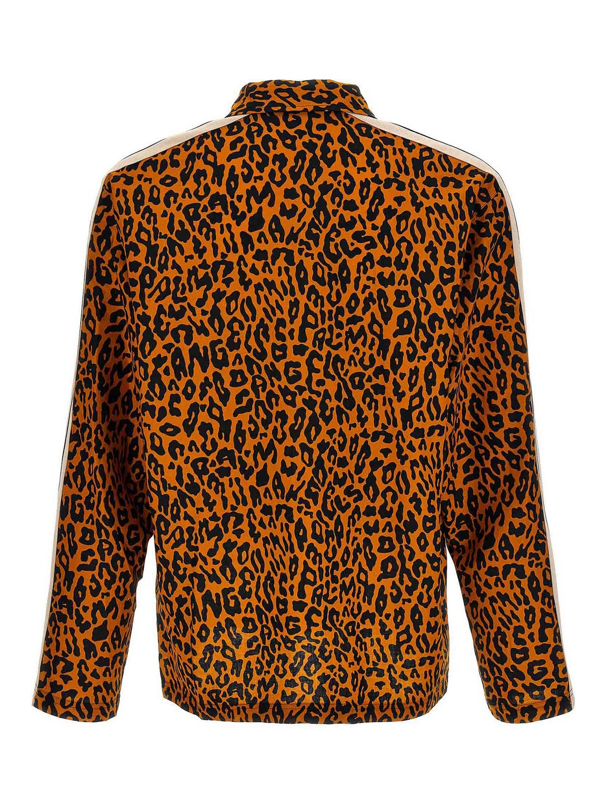 Shop Palm Angels Cheetah Track Shirt In Multicolour