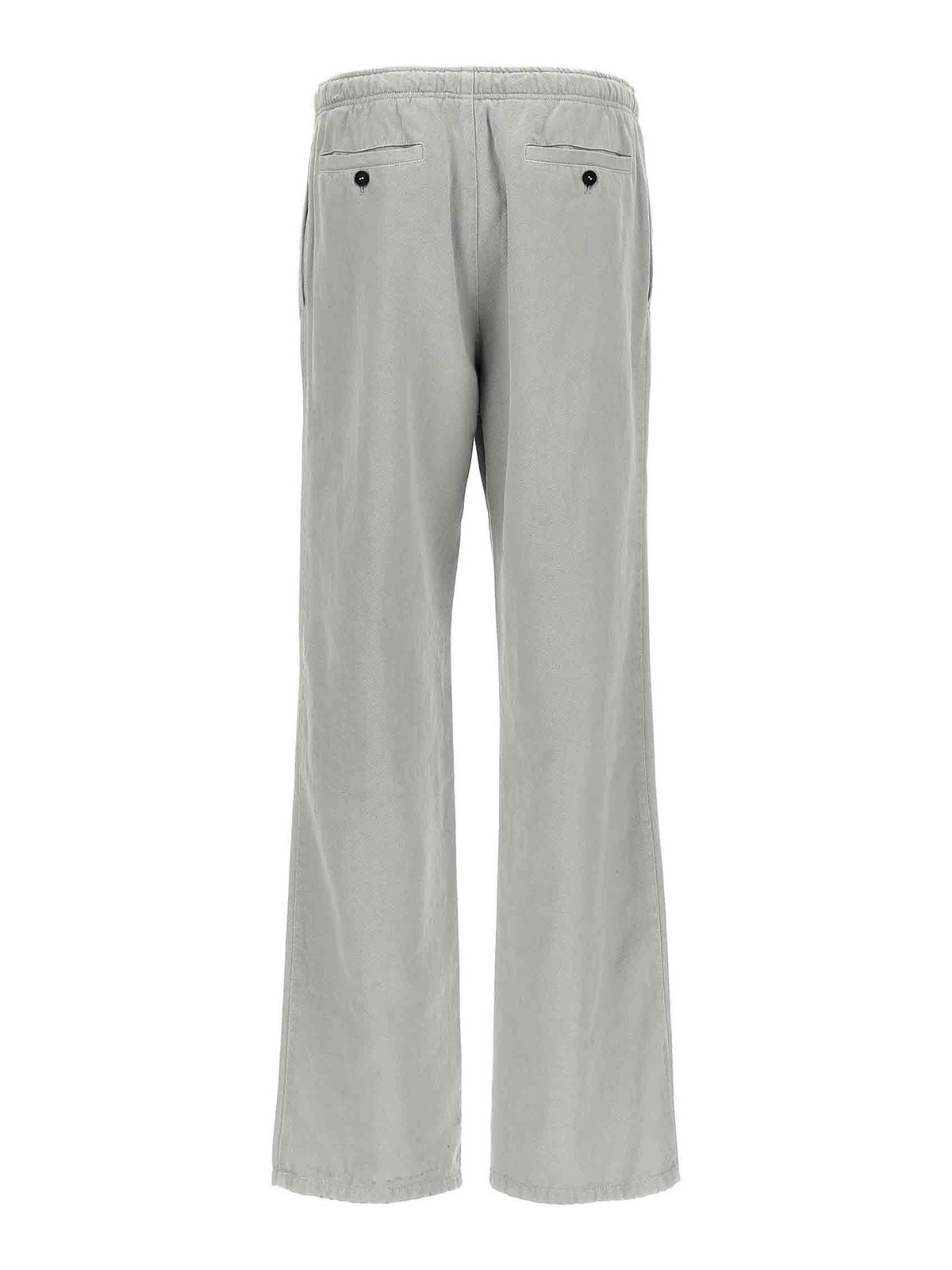 Shop Palm Angels Monogram Travel Pants In Grey
