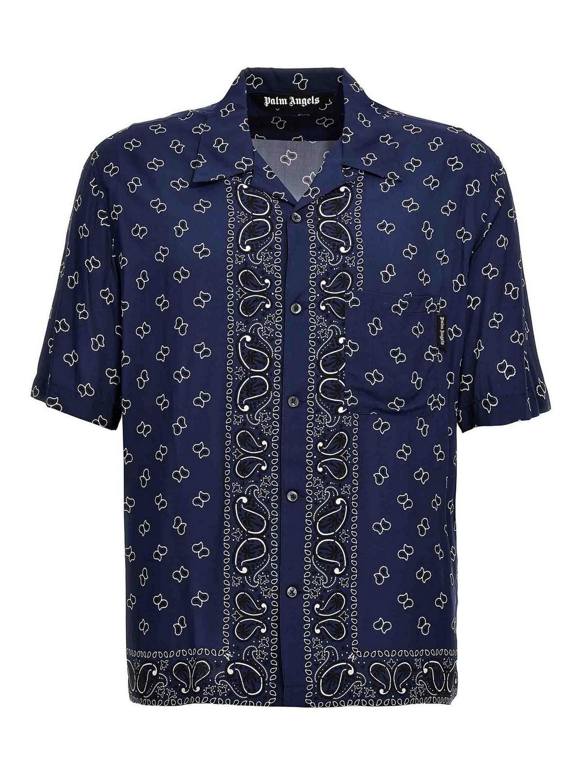 Shop Palm Angels Camisa - Azul In Blue