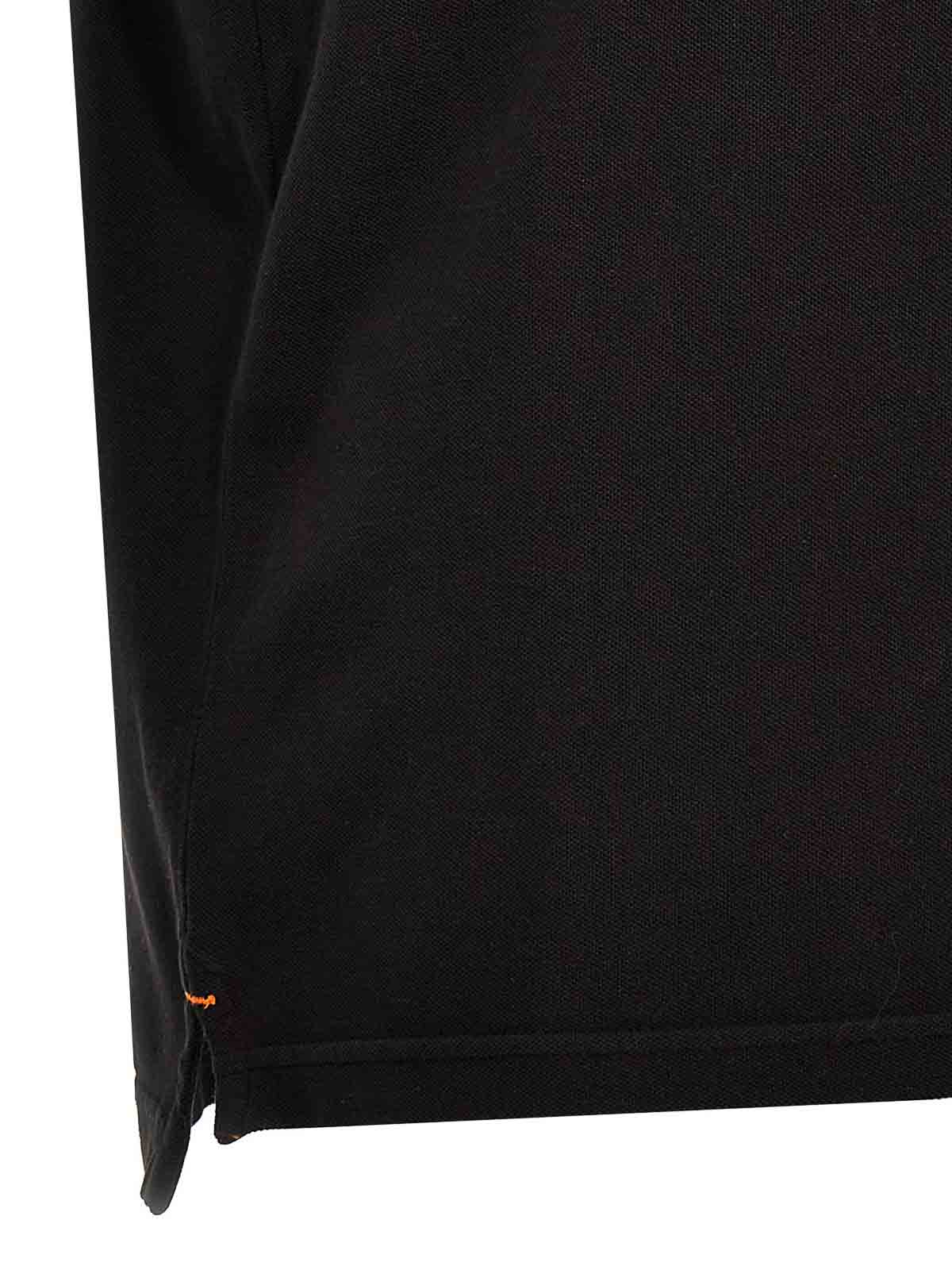 Shop Parajumpers Polo - Negro In Black