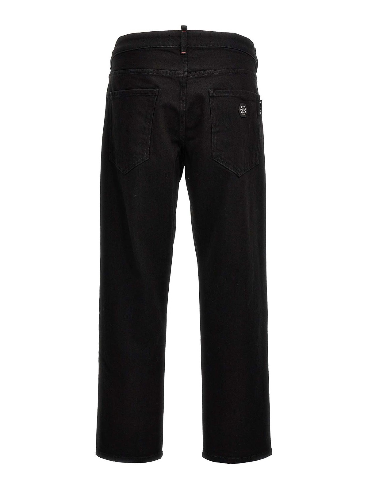Shop Philipp Plein Jeans Boot-cut - Negro In Black