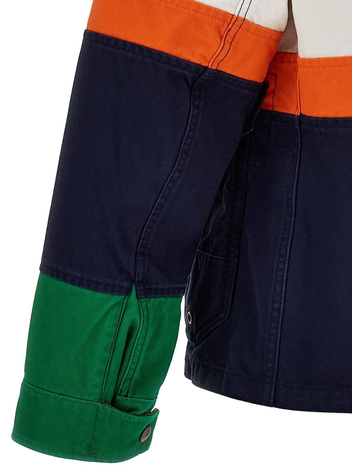 Shop Polo Ralph Lauren Sailor Jacket In Multicolour