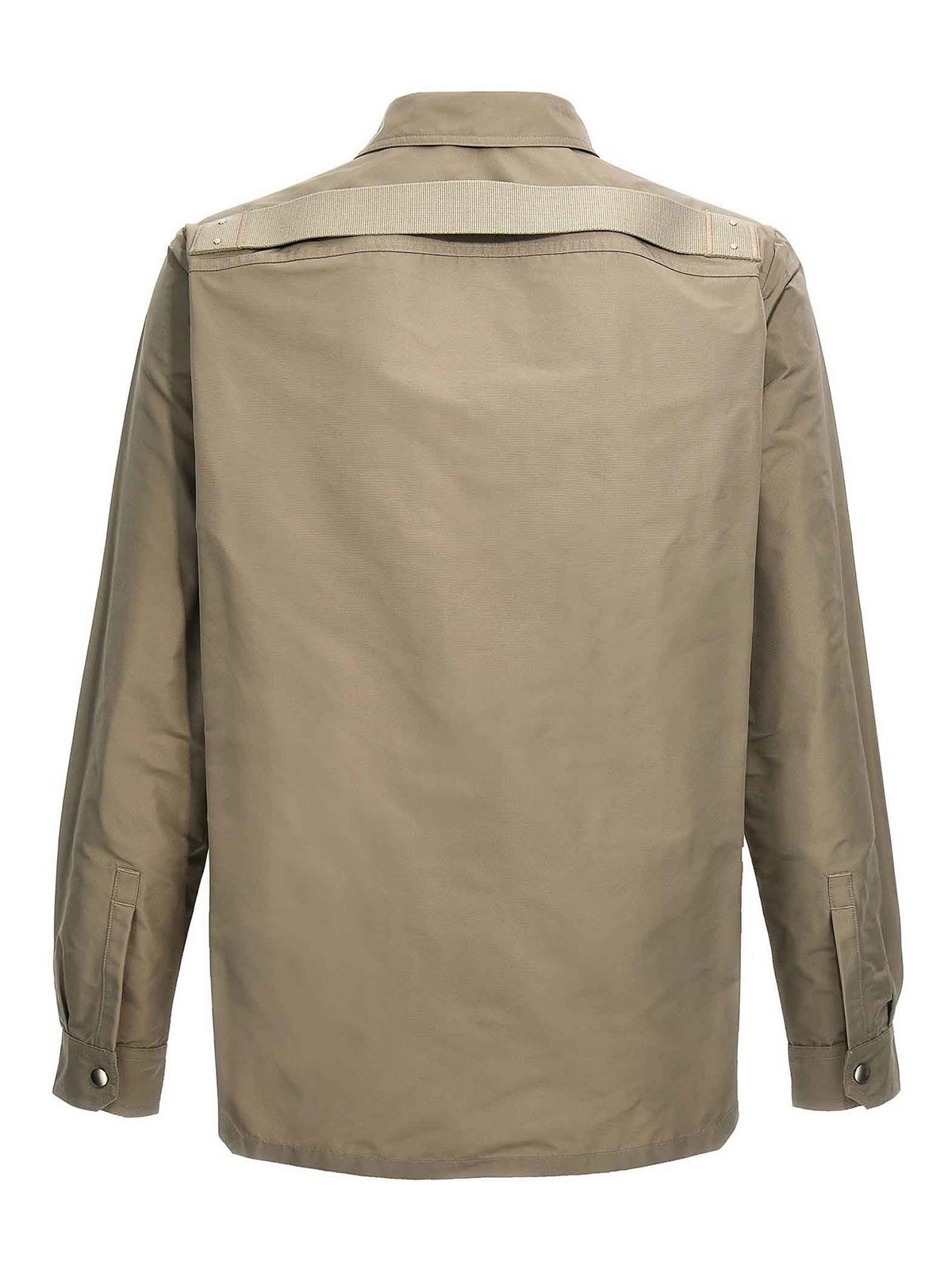 Shop Rick Owens Fogpocket Jacket In Grey