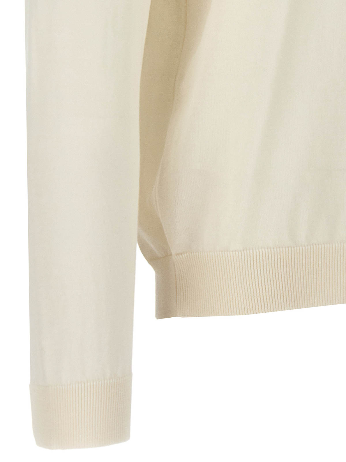 Shop Roberto Collina Cotton Sweater In White