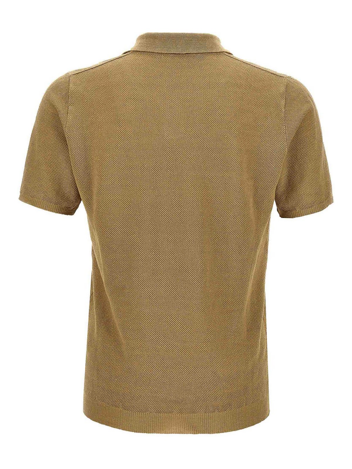 Shop Roberto Collina Polo - Beis In Beige