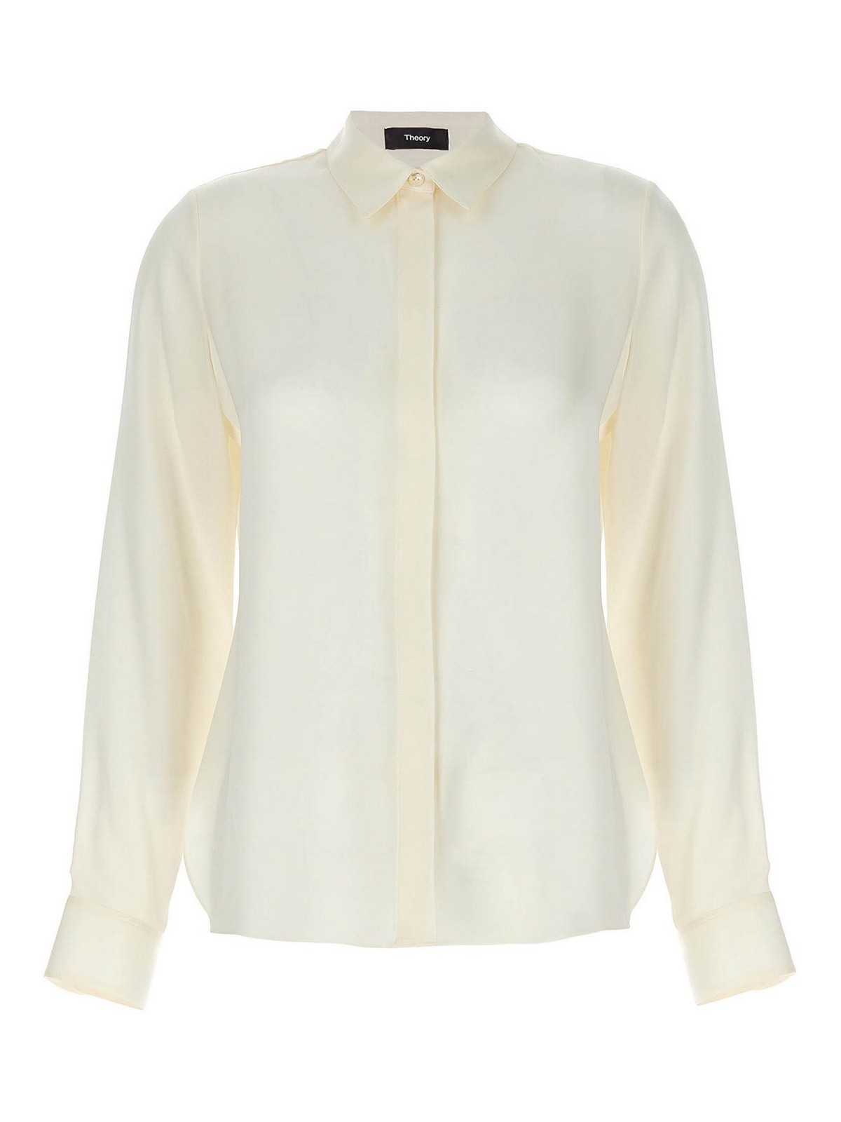 Shop Theory Camisa - Blanco In White