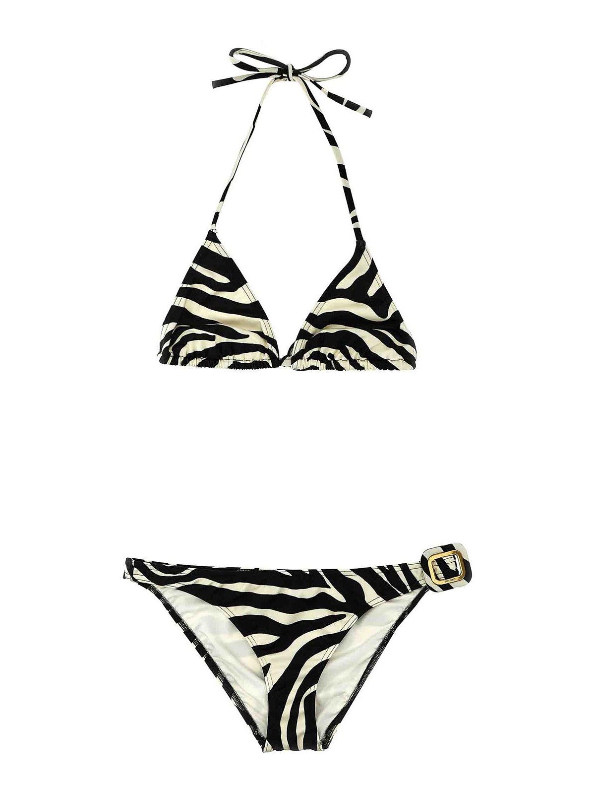 Shop Tom Ford Zebra Bikini In White