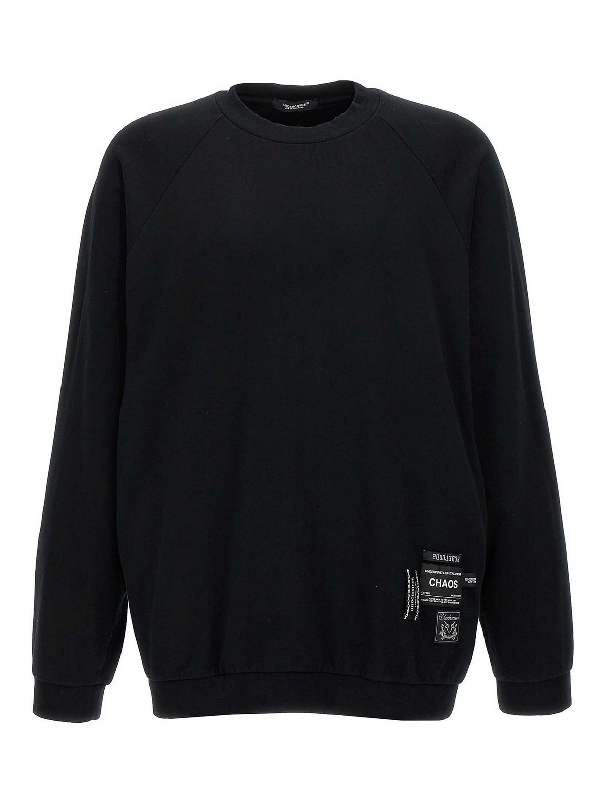 Shop Undercover Chaos And Balance Sweatshirt In Black
