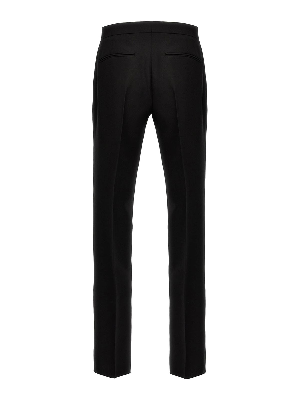 Shop Versace Pantalones De Sastrería - Negro In Black