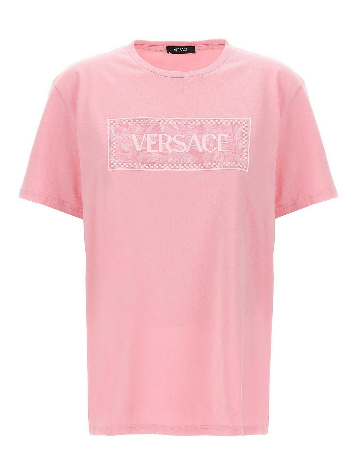 Versace Camiseta - Color Carne Y Neutral In Nude & Neutrals