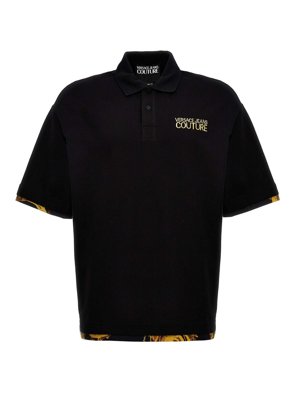 Versace Jeans Couture Polo - Negro In Black