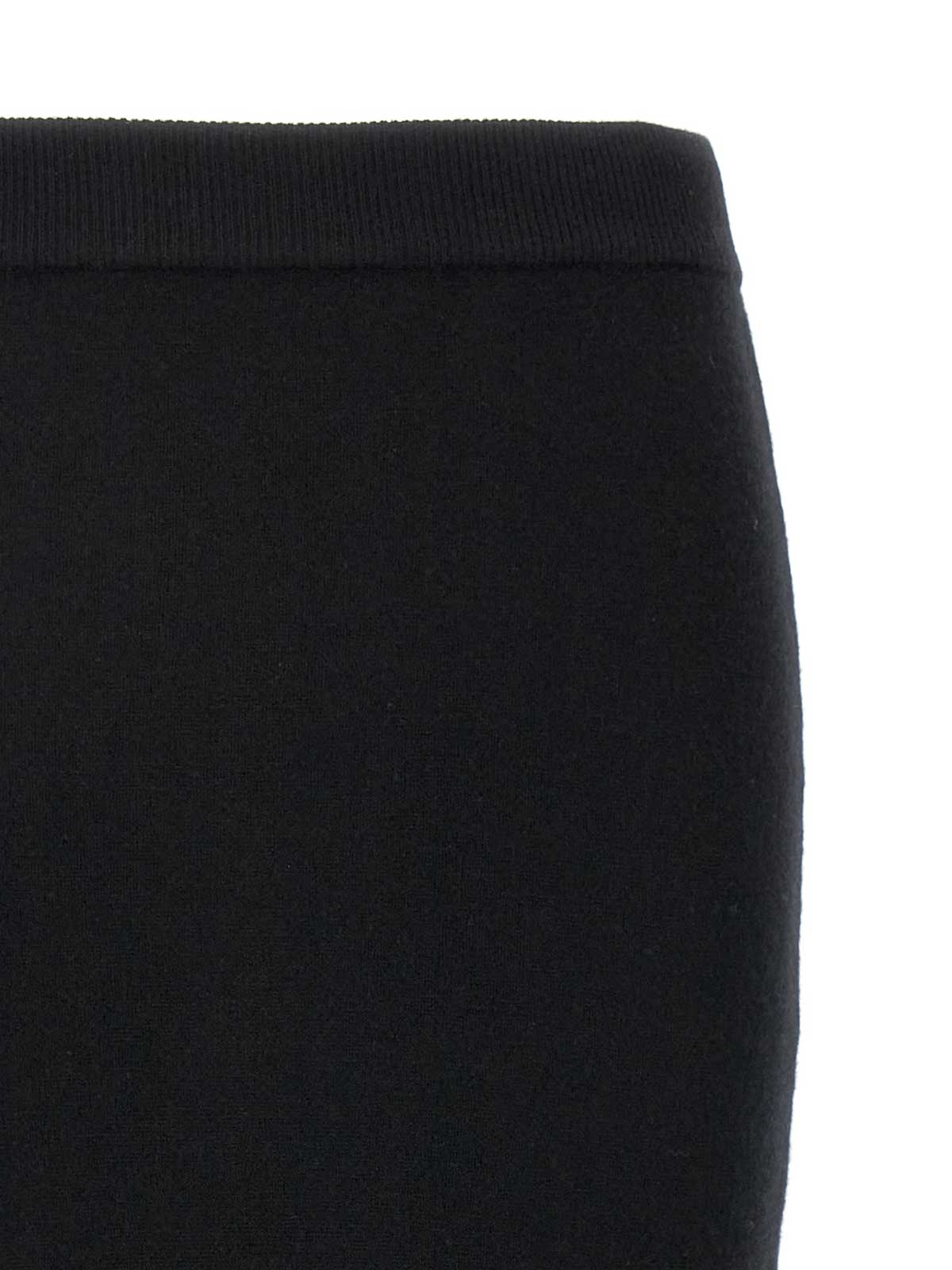 Shop Vivienne Westwood Falda Semilarga - Negro In Black