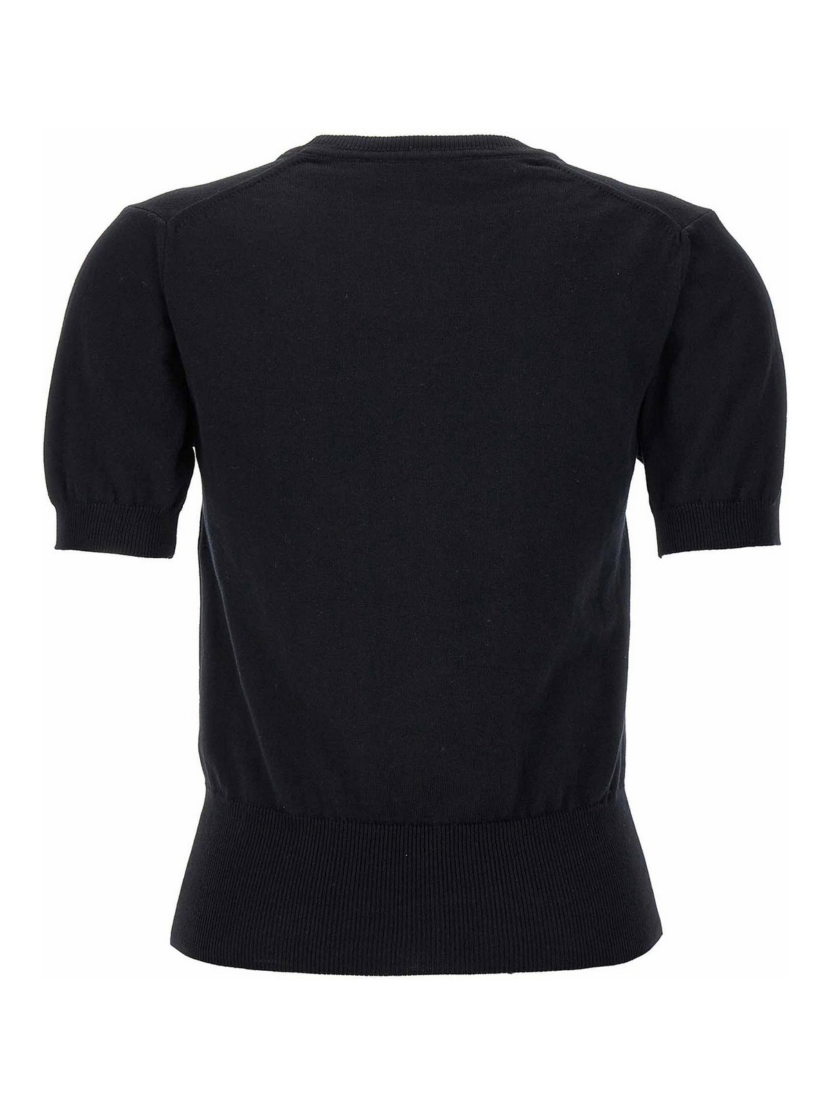 Shop Vivienne Westwood Bea Sweater Crewneck Logo In Black