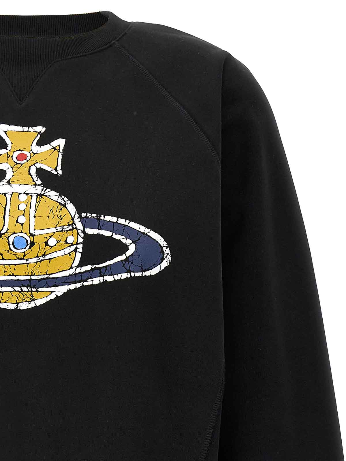 Shop Vivienne Westwood Time Machine Sweatshirt In Black