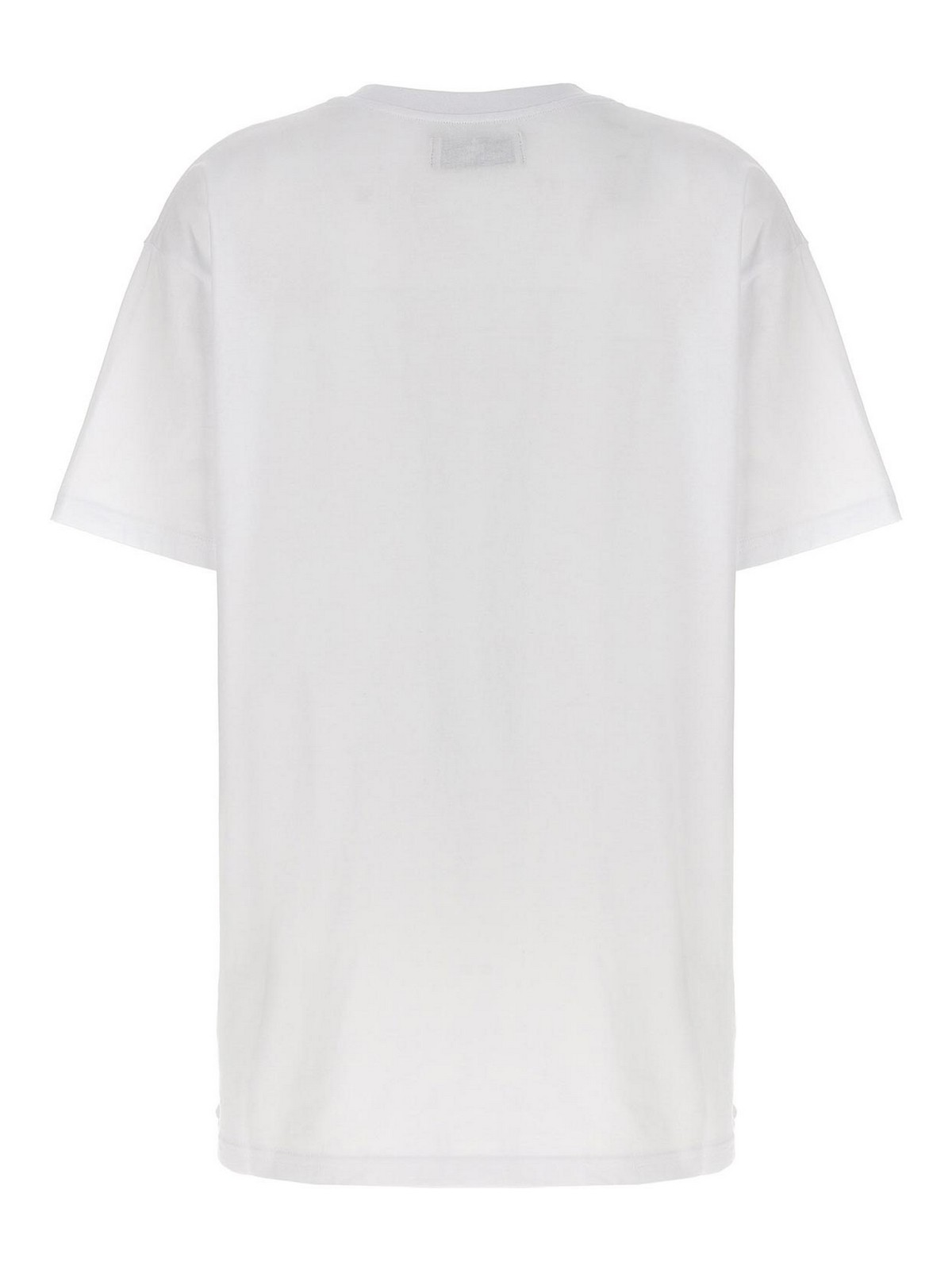 Shop Vivienne Westwood Summer T-shirt In White