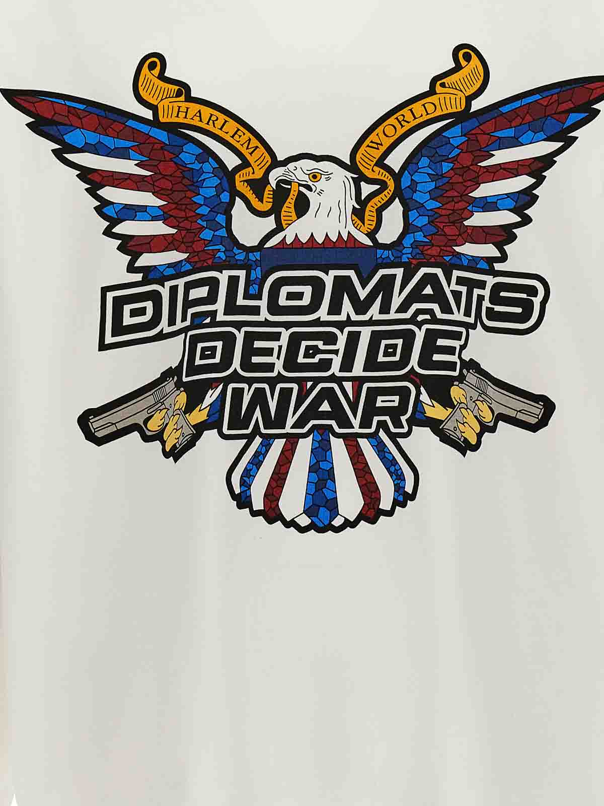 Shop Who Decides War Diplomats Decide War T-shirt In White