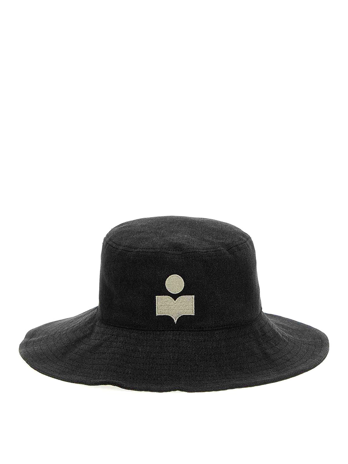 Isabel Marant Deliya Denim Hat In Black
