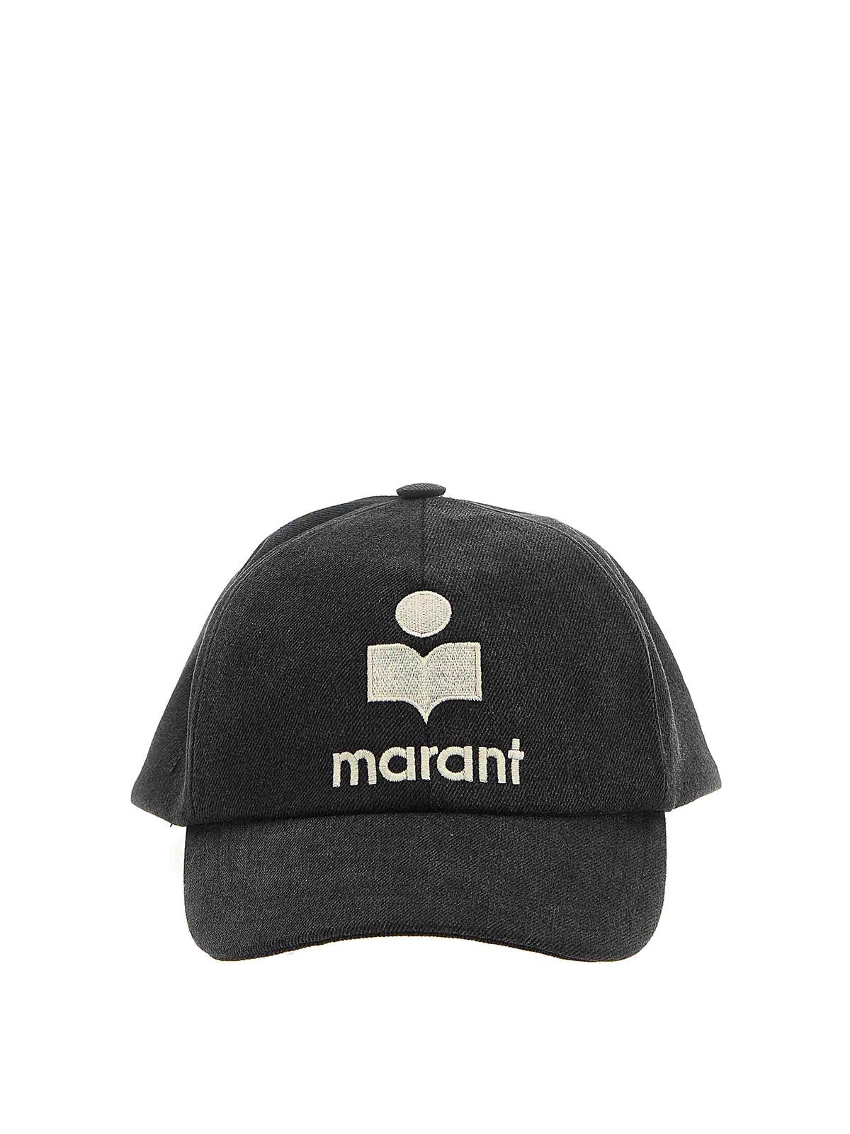 Isabel Marant Tyron Logo-embroidered Cap In Black
